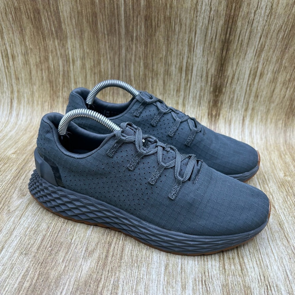 NOBULL Ripstop Runner Women's Size 8.5 Dark Grey Gum Athletic Training Sneakers